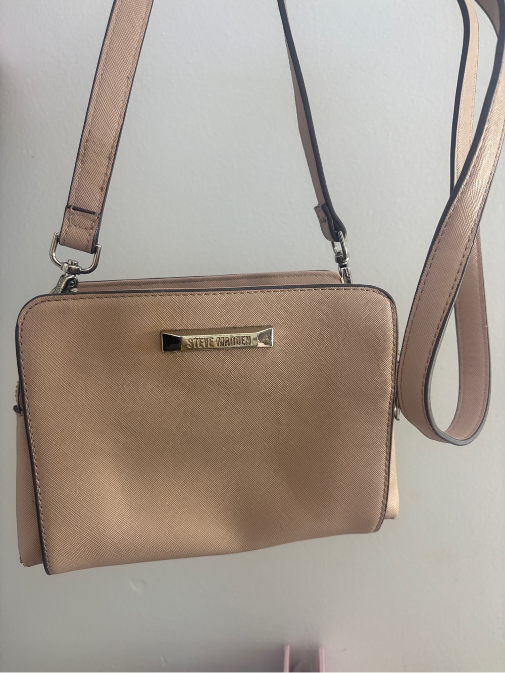 Steve Madden Nude Blush Crossbody Bag